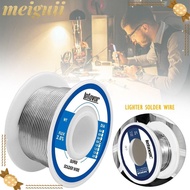 MEIGUII  Corel Solder, FLUX 2.0% No-clean Low Temperature Welding Wire, Universal Low-melting 20g 50