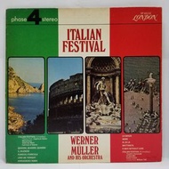 黑膠唱片Vinyl LP- Werner Muller : Italian Festival (USA)