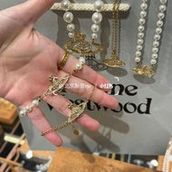 Vivienne Westwood 珍珠項鍊手鍊套裝