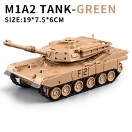 LEO T-99 Main Battle Tank Diecast M1A2 Leopard 2 Military Tank ของเล่นชุดไฟหุ่นอัลลอยรถหุ้มเกราะเสีย