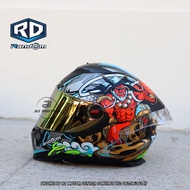 หมวกกันน็อคเต็มใบหุ้มคาง RD  รุ่น CZR  BTรองรับการติดบลูทูธ Bluetooth Helmet  ถอดซักได้ ฟรีถุงผ้า แถ