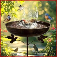 Bird Bath for Outside Garden Bird Drinker Garden Hummingbird Bath for Gardeners Homeowners Nature Lo