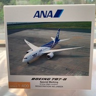 1:400 ANA 全日空 官方 787 JA802A 飛機模型