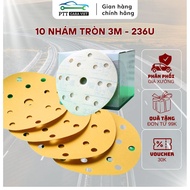 10 High Quality 3M 236U Round Sandpaper Discs – P240/P320 – Genuine Import – Ptt Garaviet