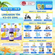 LineaBon D3K2 purple 10ml– D3 K2 Lineabon– LineaBon K2+D3 drops to support strong bones_nepshop1