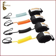 [kokiya] Surfboard SUPs Leash/Leg Rope 5 Feet Premium Straight Leash Padded Adjustable