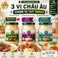 Béarnaise / Aioli / Tartare / Poivre Premium Mayonnaise – Steak Sauce CNY, Chicken, Seafood – 245g |