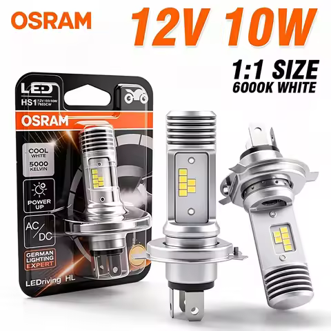 Osram Original HS1 LED Motorcycle Headlights For Yamaha MT07 MT03 MT09 Super Bright 10W 12V PX43T 60