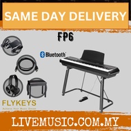 Flykeys FP6 88-Key Budgetary Beginner Digital Piano w/Piano Bench And Headphone - White / Black ( FP