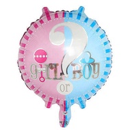 Boy or Girl Gender Reveal Foil Balloon