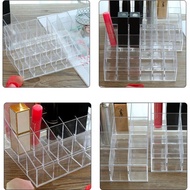 24-SLOT ACRYLIC Lipstick Rack