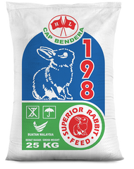 198 188 Superior Rabbit Feed [25kg] Makanan Arnab