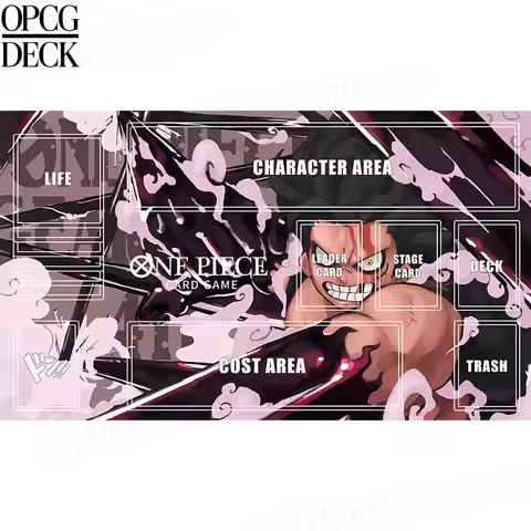 One Piece Opcg Playmat Card Game Playmat Gear 4 Snakeman Anime Playmat High-Quality Card Game Mat Ho