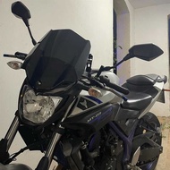 Suitable for Yamaha MT03 MT-03 16-19 Modified Windshield Deflector PC Windshield
