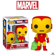 Funko POP! Marvel: Holiday (2023) - Iron Man with Bag 1282