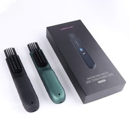 Lescolton Factory LS-D901 Built-in 5000mah Battery Capacity Wireless Hair Comb Electric Beard Hair Straightener Brush for Men