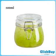 ClickBuy โหลแก้วมีฝาปิด โหลแก้วสูญญากาศ  มีหลายขนาดให้เลือก Glass sealed jar