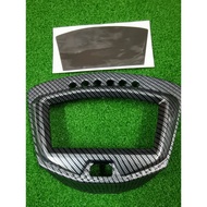 Yamaha Y15ZR V2 Meter Cover Meter Case Carbon & Meter Tinted 2 in 1 Y15 Y15ZR V2