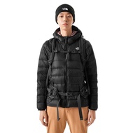 [THE NORTH FACE United States] Women's Double-Sided Down Warm Hooded Jacket (FP700) {Black/Lavender}