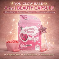 You Glow Babe Beauty Capsule 4 In 1 Glutathione Collagen Vitamin C Whitening Slimming 30 Capsules