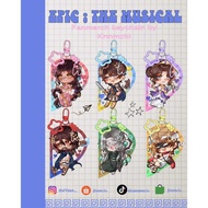 EPIC : The Musical heart edition sticker,Keychain,phonestrap