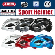87g ABUS MACATOR Cycling Helmet Sports Helmet EPS Shockproof Ultralight Bicycle Helmet Men Wom leb