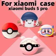 For xiaomi Buds 5 Pro Shockproof Headphone Case Cover xiaomi Buds 5 pro Shockproof Silicone Cover Sh