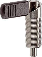 22120.0367 Locking Bolt with Plastic Cap | D1 = 8 mm / D2 = M16 x 1.5 / Stainless Steel