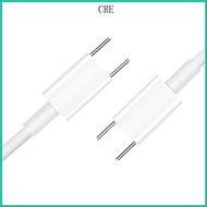 CRE USB C to USB C Data Cable Fast Charging Tablets Charger Line Short 20CM 7 87in