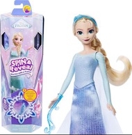 [預訂2509] Mattel - JBG59 Disney Frozen Spin & Reveal Elsa Doll 迪士尼公主：魔雪奇緣 愛莎旋轉驚喜娃娃
