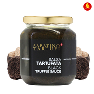 ซอสทรัฟเฟิล  5% ทรัฟเฟิลดำ ทรัฟเฟิล 500g - SABATINO Black Truffle Sauce 500g