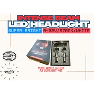 INTENSE BEAM LED HEADLIGHT - SUPER TERANG H7 / INTENSE BEAM LED HEADLIGHT SUPER BRIGHT H7