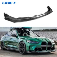 Dry Carbon Fiber Car Front Bumper Splitter Lip Spoilers for BMW G80 G82 G83 M3 M4 2021+ V Style Car 