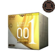 Aman! Longnight 9999 Olo Kondom Isi 10Pcs Kondom Tipis 001 - GOLD