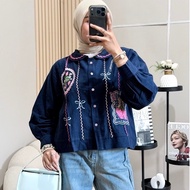 Cavolya Shirt | Coquette Shirt Wanita
