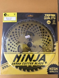 ใบมีดตัดหญ้า NINJA ไทเทเนี่ยม 10นิ้ว 40 ฟัน (SK-5 Japan แท้)