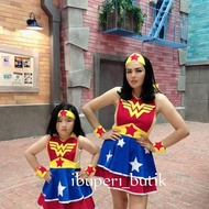 Wonder Woman Costume Apron For Children And Adults
