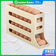 Kongsimpatshim Sliding 3-Tier Automatic Egg Tray Organizer