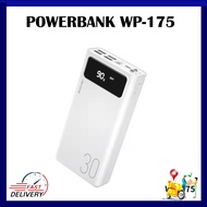 REMAX WP175 30000MAH HUNERGY SERIES POWER BANK (OUTPUT-4USB/INPUT-MICRO/IPH/TYPE C),PowerBank 30000mAh,30000mAhpowerbank