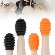 2pcs/4pcs Silicone Drumstick Mute Dampeners Cap for 7A / 5A / 5B / 2A / 2B Drumsticks Silencing Drum