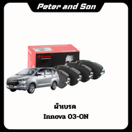 Brembo ผ้าดิสเบรคหน้า Toyota Innova Crysta ปี16-21