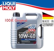 MFD DEC/2021 New Stock Liqui Moly MoS2 Leichtlauf 10W40 Semi Synthetic Engine Oil (4L) 100% Original