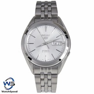 SEIKO 5 SNKL15K1 SNKL15K SNKL15 Stainless Steel Silver Band Automatic Men's Watch