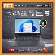 HP Victus 16 D1172TX Gaming Laptop (i5-12500H 4.50GHz,512GB SSD,8GB,RTX3060 6GB,16.1" FHD 144Hz,W11)