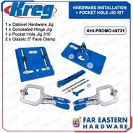 KREG Hardware Installation + Pocket Hole Jig Kit KHI-PROMO-INT21