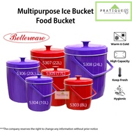 Multipurpose Ice Bucket/ Rice Bucket/ Food or Ice Container/ Bocong Nasi/Bocong Ais/Bekas Nasi/Tong 