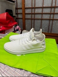 「 二手鞋 」 Adidas 女版運動休閒鞋 US6.5（白）鐵4-3