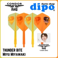 CONDOR AXE THUNDER BITE (Miyu Miyawaki Flight) - CONDOR AXE Darts Flight (Hard Material)