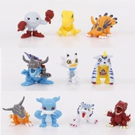 [New Arrival] Car Cake Decoration Digimon Figure Digimon Agumon Gabubada Dilumon Anime Model