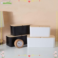 MOLIHA Wire Storage Box Household Products Plug For Data Line Socket Cable Tidy